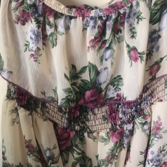 Blue Sketch Sundress - Picture 4 of 14